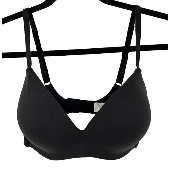 Wacoal Bra 852189 How Perfect Wire Free T-shirt black size 34C - Picture 2 of 8